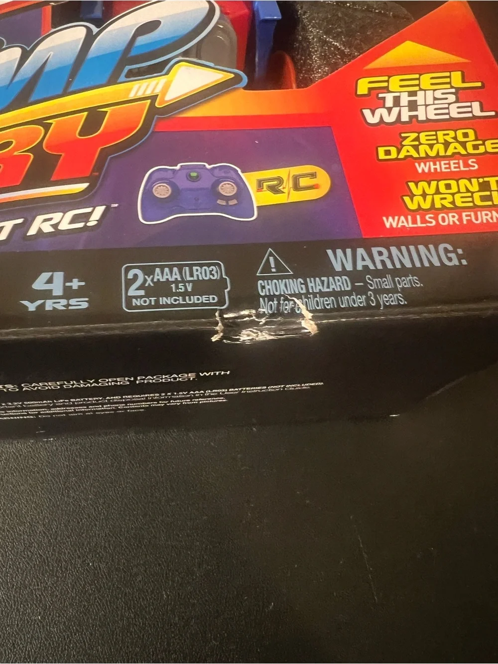 Air Hogs Super Soft Jump Fury with Zero Damage Wheels Extreme Jumping Remote New